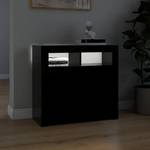 Buffet 3009229 Noir - 80 x 35 cm