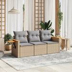 Gartensitzgruppe K5817(3-tlg) Beige - Massivholz - 69 x 62 x 55 cm