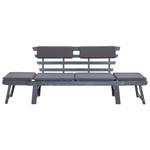 Banc de jardin 3006389 Gris - 66 x 75 cm