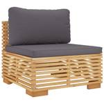 Garten-Lounge-Set 3028565-7 (5-teilig) Grau - Massivholz - Holzart/Dekor - 69 x 60 x 69 cm