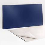 Selbstklebendes Wandpaneel Navy blau Blau - Kunststoff - 100 x 50 x 50 cm