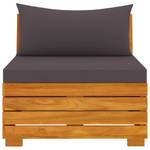 Gartensofa (4er Set) 3013017-9 Grau - Massivholz - Holzart/Dekor - 68 x 60 x 68 cm