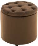 Tabouret bas Pantin Marron