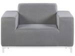 Fauteuil ROVIGO Gris - Blanc