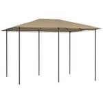 Gartenpavillon 3006504-2 Taupe - 400 x 260 x 300 cm