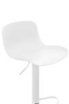 Tabouret de bar Almada Lot de 2 Blanc