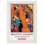 1924 Brightest London Bilderrahmen