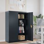 Aktenschrank 299865-2 Anthrazit - Höhe: 140 cm