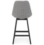 Tabouret De Bar MORISS Noir - Multicolore - Chêne foncé