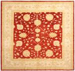 Teppich Ziegler LXXXIII Rot - Textil - 245 x 1 x 257 cm