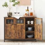 Sideboard Braun - Holzwerkstoff - 35 x 75 x 100 cm