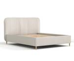 Polsterbett Livy Beige - Breite: 211 cm