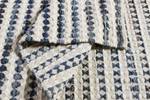 Handgefertigter Teppich Brighton Beige - Blau - Textil - 160 x 230 x 1 cm