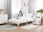 Lit simple FLORAC Blanc - Largeur : 97 cm