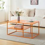 Table basse Solund Orange - 90 x 45 x 60 cm