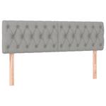 Boxspringbett 3017265-23 Hellgrau - 144 x 193 cm