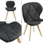 Lot de 4 Chaises Älmhult Noir