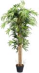 Künstliche Bambus-Pflanze 150 cm Grün - Kunststoff - 18 x 150 x 18 cm