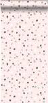 Tapete Terrazzo-Motiv 7299 Pink - 53 x 1005 x 1005 cm