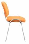 Besucherstuhl Ken 4er Set Orange