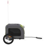 Remorque vélo pour chien 3028770-1 Vert - 134 x 74 x 69 cm