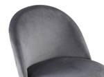 Chaise coque MELBOURNE Gris - Lot de 6