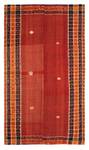 Tapis Jajim XL Rouge - Textile - 148 x 1 x 265 cm