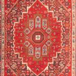 Hamadan - 200x127cm Rot - Naturfaser - 127 x 1 x 200 cm