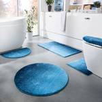 WC-Umrandung 142491 Blau - Textil - 50 x 2 x 50 cm