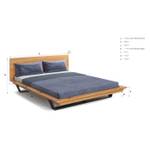 Loft-Bett Nova Slim aus Massivholz 160 x 200 cm