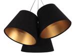 Lustre suspension JOCY Noir - Matière plastique - 50 x 96 x 50 cm