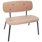 Banc Oakee Marron - Bois manufacturé - 57 x 60 x 36 cm