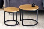 Beistelltisch ELEGANCE 2er Set Holz