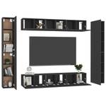 TV-Schrank 10er Set D478 Schwarz - Tiefe: 60 cm