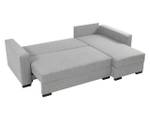 Ecksofa Latte Grau