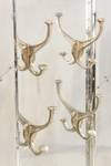 AIRMAN Garderobenpaneel Silber - Holzwerkstoff - Metall - Massivholz - Holzart/Dekor - 35 x 110 x 8 cm