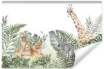 Papier Peint ANIMAUX Plantes Tropicales 368 x 254 x 254 cm