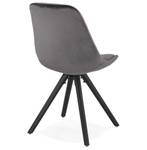 Chaise RICKY Gris - Noir