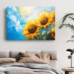 Bild Gemälde Sonnenblume I 120 x 80 cm