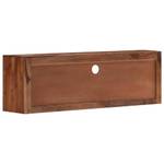 TV-Schrank D317 Braun - Massivholz - 30 x 40 x 120 cm