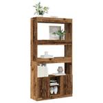 Highboard DE4274 Braun - Holzwerkstoff - 33 x 180 x 92 cm