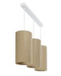 Hängeleuchte Trio Tube BOHO ELEGANT Beige - Ecru