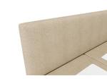 Lit boxspring ONAN Beige - Largeur : 145 cm