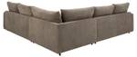 Ecksofa Steeton Beige - Textil - 283 x 90 x 283 cm