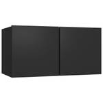 TV-Schrank 8er Set D424 Schwarz - Tiefe: 100 cm