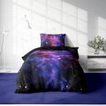 Bettwäsche Weltall Galaxy 135 x 200 cm Schwarz - Textil - 135 x 3 x 200 cm