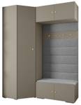 Garderobe Inova 2 Z21 Gold - Grau - Gold