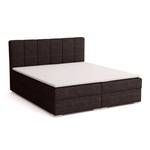 Boxspringbett Doppelbett Norrby Bett Dunkelbraun - Breite: 140 cm