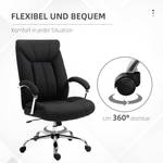 Bürostuhl 921-472V80BK Braun - Textil - 78 x 118 x 65 cm