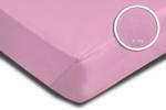 Kinder Baby Bettlaken rosa 60-70x140 cm Pink - Textil - 70 x 2 x 140 cm
